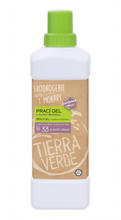 Prací gel s mydlicí lékařskou a vůní květin (lahev 1 l)
