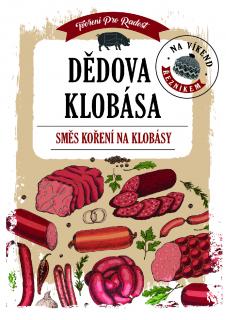 Dědova klobása - Směs koření na klobásy