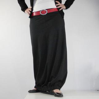 Maxi sukně černá Velikost: XL
