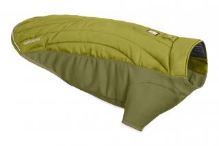 Ruffwear Powderhound™ - extra teplý kombinovaný obleček pro psy XL, Forest Green (zelená)