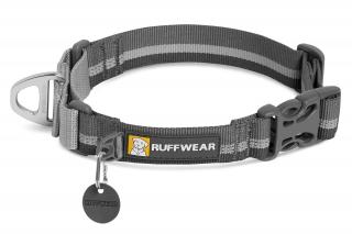 Stahovací textilní obojek Ruffwear Web-Reaction™ L, Granite Gray (šedá)