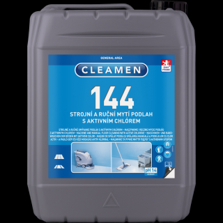 CLEAMEN 144 strojní podlahy s aktivním chlórem 5 l