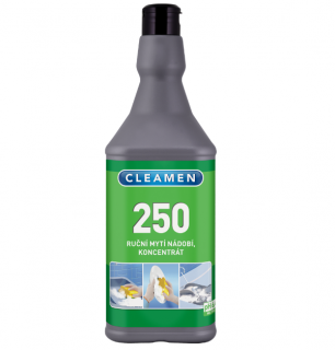 CLEAMEN 250 ruční mytí nádobí koncentrát 1 l