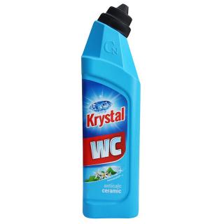 KRYSTAL WC kyselý na keramiku, modrý 750ml