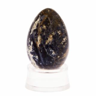 Kamenné vajíčko s otvorem - sodalit