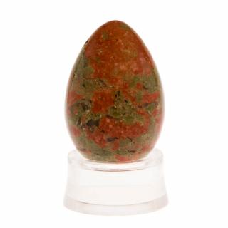 Kamenné vajíčko s otvorem - unakit