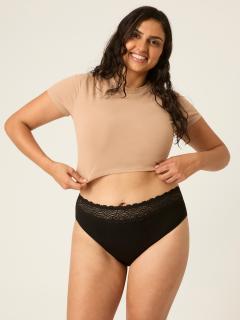Modibodi Menstruační kalhotky Sensual Hi-Waist Bikini Maxi Velikost: 2XL