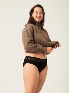Modibodi Menstruační kalhotky Sensual Hi-Waist Bikini Moderate-Heavy - SLEVA Velikost: S
