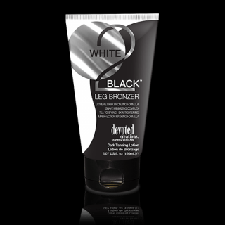 Devoted Creations, White 2 Black LEG Bronzer 150 ml - solární kosmetika (solární kosmetika - na nohy)