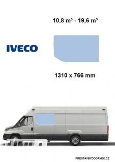 Boční levé pevné okno | Iveco Daily (I. panel za řidičem)