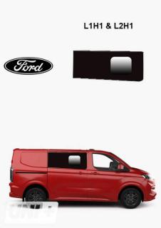 Boční pravé posuvné okno L1, L2 | Ford Transit Custom V710 (I. panel do posuvných dveří)