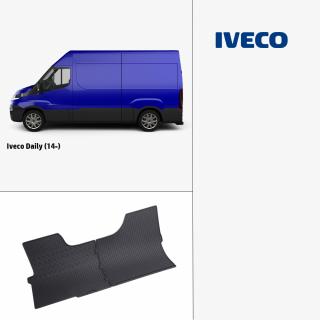 Gumové autokoberce - (2díl) | Iveco Daily (2014-)