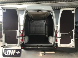 Obložení bočních stěn - překližka 4 mm Renault Master / Opel Movano / Nissan NV400 (L3H3 FWD) (r.v. 2010-)