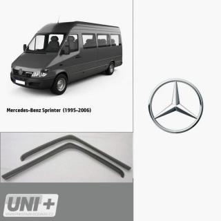 Ofuky oken - Mercedes-Benz Sprinter -2006 (Aerodynamický kryt okna)