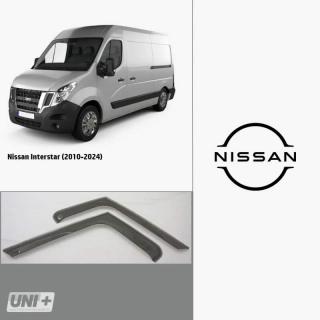 Ofuky oken - Nissan Interstar 2010-2024 (Aerodynamický kryt okna)