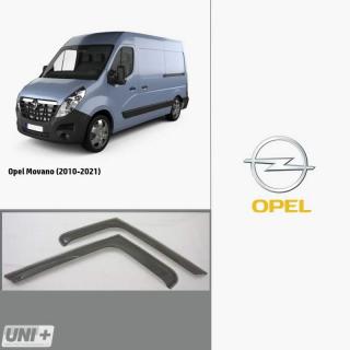 Ofuky oken - Opel Movano 2010-2021 (Aerodynamický kryt okna)