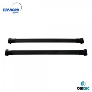 Omtec příčníky černé - Volkswagen T5/T6 a T6.1 | Mercedes-Benz Vito W477/W639 ((T5/T6 2003-2015, 2015-2024) (W639/W447 2003-2014, 2014-))