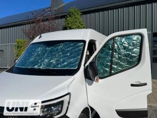 Termoclona oken Isoflex pro Renault Master / Nissan Interstar od 2011-2024 - kabina řidiče - 3 díly