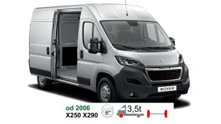 vzduchové pérování Peugeot Boxer měch 6", metrický (SEMI AIR X250,X290)