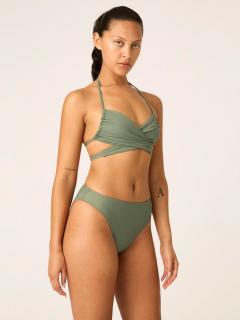 Horní díl plavek dámský variabilní - bikini top oasis green Velikost: XS/08