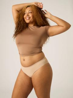 Menstruační kalhotky Seamfree Bikini Moderate-Heavy Cashew Velikost: XL/16