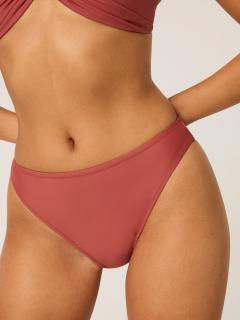 Menstruační plavky Hi-Leg Cheeky Sahara Red spodní díl Velikost: XS/08