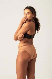 Modibodi Menstruační kalhotky Seamfree Bikini Moderate-Heavy Cinnamon Velikost: XS