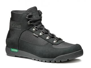 ASOLO Pánské volnočasové boty SUPERTREK GTX - Black/ black - černá Velikost EU: 41 1/3