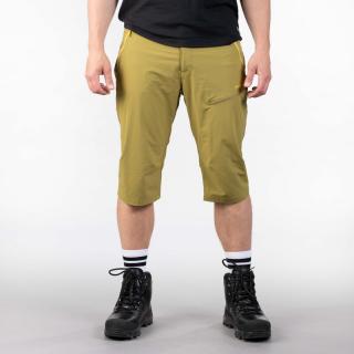 BERGANS Pánské kraťasy TYIN LONG SHORTS olive green - zelené Velikost: L