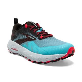 BROOKS Dámské běžecké boty CASCADIA 17 bluefish/black/diva pink - modročerné Velikost EU: 40,5