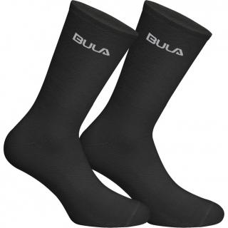 Bula 2PK Basic Wool Sock Velikost: L, Barva: Černá