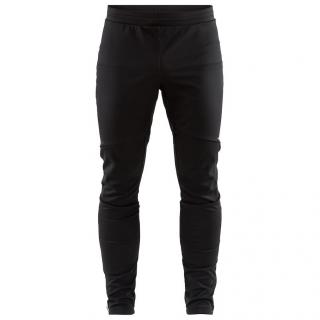 CRAFT Pánské softshellové kalhoty na běžky GLIDE PANTS - černé Velikost: L