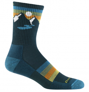 Darn Tough Hike/Trek Sunset Ridge Lightweight Merino Cushion Micro Crew Velikost: M