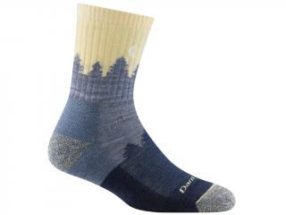 Darn Tough Hike/Trek Treeline Lightweight Merino Cushion Micro Crew Velikost: S