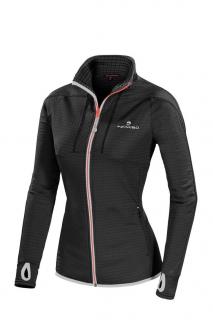 FERRINO Dámská mikina KLUANE JACKET Woman Black - černá Velikost: XS