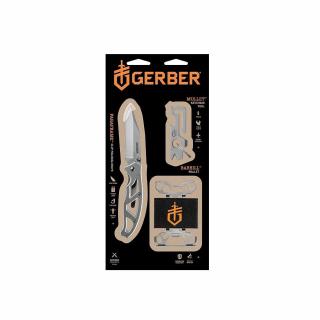 GERBER Set nůž PARAFRAME I + Multi-tool MULLET + Peněženka BARBILL