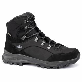 HANWAG Pánské trekové boty BANKSSF EXTRA GTX black/asphalt - černé Velikost EU: 47