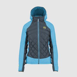 KARPOS Dámská skialpová bunda LASTEI ACTIVE PLUS W JACKET dark slate/blue atol - zelenomodrá Velikost: L