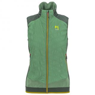 KARPOS Dámská vesta ALAGNA W VEST Frosty S./Jungle green Velikost: M