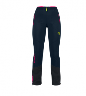 KARPOS Dámské kalhoty ALAGNA PLUS EVO W PANT vulcano/ pink - modré Velikost: XL