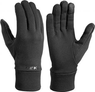 LEKI Rukavice INNER GLOVE MF TOUCH black - černé Velikost: 10