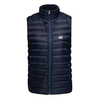 MAC IN A SAC Pánská vesta Alpine Gilet Jet Navy - tmavě modrá Velikost: L