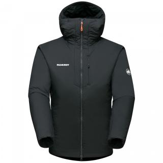 MAMMUT Pánská bunda RIME IN FLEX HOODED JACKET MEN black-phantom - černá Velikost: XXL