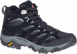 MERRELL Pánské trekové boty MOAB 3 MID GTX Black/grey - šedé Velikost EU: 43,5