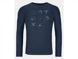 Ortovox 185 Merino Brand Outline Long Sleeve Velikost: XL