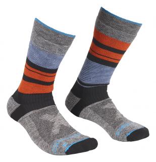 Ortovox All Mountain Mid Socks Warm Velikost: 39-41, Barva: Vícebarevné