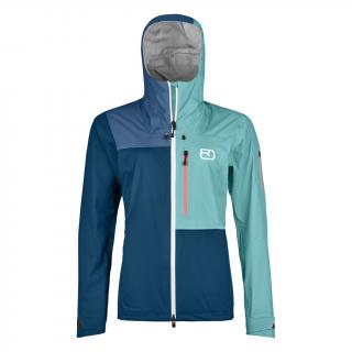 ORTOVOX Dámská bunda  W's Ortler Jacket Petrol Blue - modrá Velikost: S