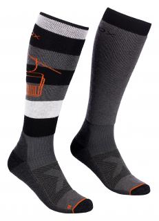 Ortovox Free Ride Long Socks Velikost: 39-41, Barva: Černá