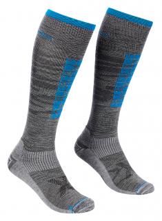 Ortovox Ski Compression Long Socks Velikost: 39-41, Barva: Šedá