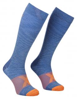 Ortovox Tour Compression Long Socks Velikost: 45-47, Barva: Modrá